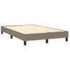 The Living Store Boxspringbett mit Matratze Taupe 120x200 Produktbild-Vorschau 4