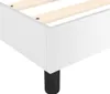 vidaXL Boxspringbettgestell Weiß 100x200 cm Kunstleder Produktbild-Vorschau 6