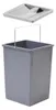 Hailo Seau intérieur 1091309 gris clair 15 L 220 x 230 x Voir les images du produit 1