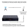 Xoro HRT 8770 TWIN, Terrestrial, Full HD, DVB-T HD, DVB-T2, Podgląd zdjęcia produktu 12