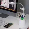 Goobay 55495 Lampe de bureau LED Fan + Pen Box, blanc - Voir les images du produit 7