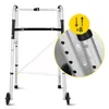 4FIZJO Rehabilitationsgehwagen 2 in 1, Aluminium, faltbar, Produktbild-Vorschau 7