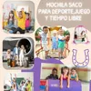 HECKBO Pferde Turnbeutel für Mädchen | Sportbeutel mit Produktbild-Vorschau 14