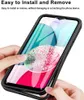 Hands installing a phone into a protective case. Produktbild-Vorschau