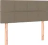Boxspringbett mit Matratze & LED Taupe 100x200 cm Stoff Produktbild-Vorschau 7