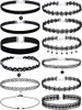 Lot de 12 colliers ras du cou en dentelle noire avec Voir les images du produit 9