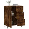 vidaXL Sideboard chêne fumé 69,5x34x90 cm bois composite Voir les images du produit 4