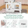 WOLTU Lernturm 3 in 1, Kinderhocker Kindertisch Tafel, mit Produktbild-Vorschau 6