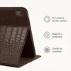 Croco funda tipo libro para Apple iPad Air 11 pulgada Vista previa de la imagen del producto 3
