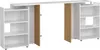 Tête de lit avec rangement pour lit 160 cm Blanc brillant Voir les images du produit 5