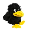 Handpuppe Rabe 28 cm Kuscheltier Vogel Uni-Toys Produktbild-Vorschau 4