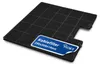 A black carbon filter is shown against a white background. Produktbild-Vorschau