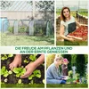 Slnečný fóliový skleník 295L x 100W x 80H cm Náhľad obrázku produktu 7