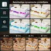 Tavolino da divano INONEFT con LED e spazio contenitivo Anteprima dell’immagine prodotto 5