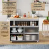 Carrello da portata Flieks carrello da cucina con ante Anteprima dell’immagine prodotto 8