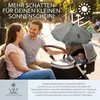 BAMBINIWELT Sonnenschirm für Kinderwagen Ø68cm UV-Schutz50+ Produktbild-Vorschau 5