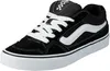 A single black and white Vans sneaker is shown from a side angle against a white background. Voir les images du produit