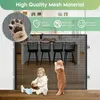 Ausziehbares Hundegitter - Sicherheitsnetz 150×78 cm - Mesh Produktbild-Vorschau 3