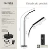 Lampe de sol Prisma LED, 5 modes d'éclairage, 12 W, Voir les images du produit 6