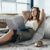 Krzesło podłogowe, krzesło podłogowe tapicerowane składane, Podgląd zdjęcia produktu 4