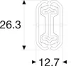 ACCURIDE DZ2601 Kugelkäfigführung Vollauszug, Länge 300 mm, Produktbild-Vorschau 3