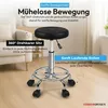 Ergonomische rolstoel voor werkplekken, zwart - Verstelbare Productafbeelding-voorbeeld 3