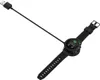 A black smartwatch charging cable with a USB-A connector and a round charging base is shown against a white background. Anteprima dell’immagine prodotto