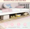 COSTWAY 90x200cm domácí postel, dětská postel s ochranou Náhled obrázku produktu 8
