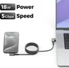 deleyCON 1m USB-A auf USB-C Kabel 2x Winkel USB 3.0 5Gbps Produktbild-Vorschau 5