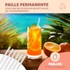 bremermann Lot de 6 pailles en Verre réutilisables avec 2 Voir les images du produit 3
