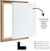 Monframe Schattenfugenrahmen XXL 40x120 cm - Apfel Optik - Produktbild-Vorschau 4