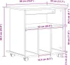 vidaXL Rolovací skříňka, 60 x 45 x 55 cm, materiál: Náhled obrázku produktu 8