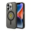 Průsvitné pouzdro Ferrari Magsafe pro Iphone 14 Pro - černé Náhled obrázku produktu 1