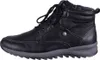 A black leather boot is shown against a white background. Anteprima dell’immagine prodotto