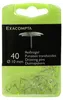 Exacompta Boîte de 40 punaises Hauteur de pointe 7mm 10mm Voir les images du produit 1