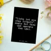Mr. & Mrs. Panda Grußkarte "Liebe ist nie ohne... - Schwarz Produktbild-Vorschau 2