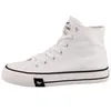 Mustang Damen Canvas High Top Sneaker Weiß Produktbild-Vorschau 3