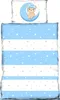 Kinder Baby Bettwäsche 100x135 cm Teddy Bären Sterne Jungen Produktbild-Vorschau 1