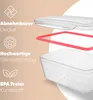classbach® Frischhaltedosen mit Deckel | 14er Set | 100% Produktbild-Vorschau 6