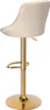 Cydro Gold Beige Velvet Barhocker Produktbild-Vorschau 8