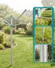SONGMICS Wäschespinne, Wäscheständer, höhenverstellbar, 60 Produktbild-Vorschau 4