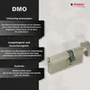 DOMINO Profilzylinder Schließzylinder DMO 31/56K Produktbild-Vorschau 4