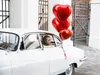 Coeur en feuille rouge 45cm - Le ballon parfait pour vos Voir les images du produit 3