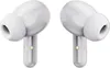 A pair of white wireless earbuds is shown against a white background. Náhled obrázku produktu