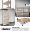 Étagère robuste pour charges lourdes - 180 x 75 x 30 cm, Voir les images du produit 3