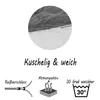 4tlg Cashmere Like Wende Bettwäsche Garnitur Produktbild-Vorschau 2
