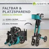 Chodzik Vital 51037, aluminiowy, z siedziskiem, składany, Podgląd zdjęcia produktu 3