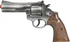 Gonher Police Revolver 12 Shots 127/1 Gewehr Silber  Silber Produktbild-Vorschau 2