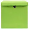 vidaXL Boîtes de rangement avec couvercles 10 pcs. 28x28x28 Voir les images du produit 3