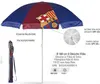 Plážový slnečník s UV ochranou Perletti FC Barcelona Náhľad obrázku produktu 5